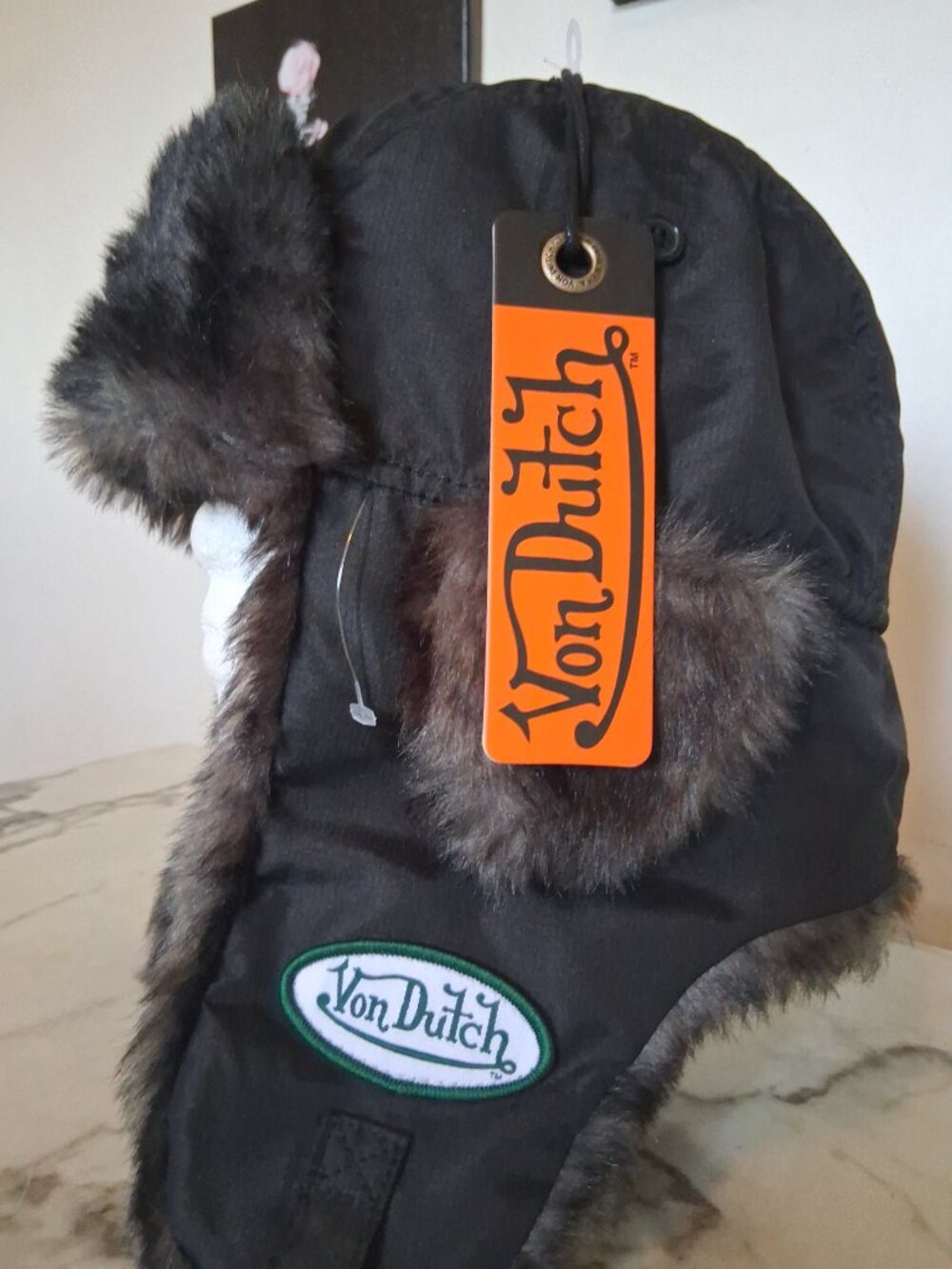 Von Dutch ( One Size) Trapper Hat - Picture 2 of 4